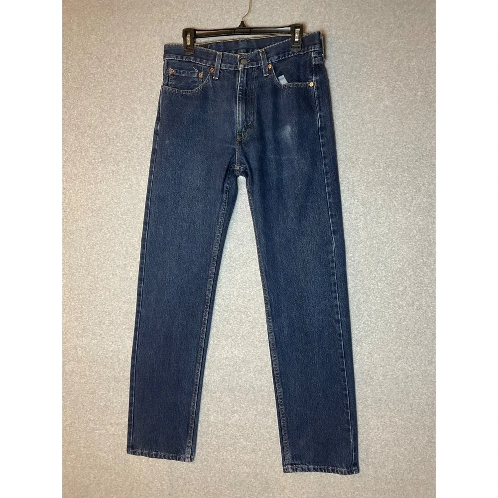 Levis 505 Jeans‎ Mens 32x34 Medium Wash Straight *32x32 Set of 2 Pairs
